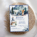 Suche nach onederland geburtstag einladungen Winterlandschaft