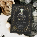 Recherche de crâne de halloween invitations Costumes et cocktails