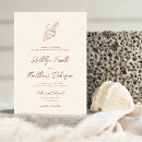 Recherche de beach destination mariage invitations Moderne