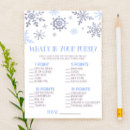 Recherche de snowflake baby shower games Flocon