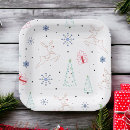 Recherche de lignes assiettes Noël