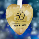 Suche nach 50th wedding anniversary ornamente Elegant