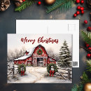 Suche nach weihnachtslandschaft postkarten Bauernhof