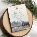 Suche nach mountain einladungen Immergrüne bäume