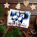 Recherche de chevaux neige cartes postales Amoureux des chevaux