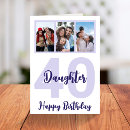 Suche nach 40 geburtstag karten Daughter