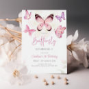 Recherche de papillon anniversaire invitations Jolie 1er