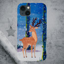 Suche nach schneebedeckter wald iphone hüllen Rentierwald