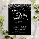 Recherche de champagne argenté noir invitations Pour tous