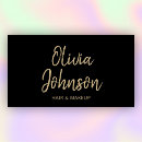 Suche nach elegantes goldschwarzes visitenkarten Friseur