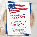 Recherche de patriotic party invitations Drapeau américain
