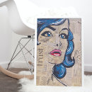 Recherche de portrait femme art Peinture