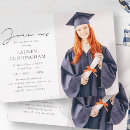Recherche de minimalist graduation invitations Diplômé