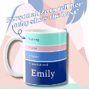 Recherche de blocs de couleur tasses Bleu