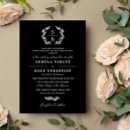 Recherche de laurel wreath invitations Traditionnel