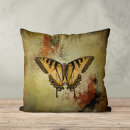Recherche de papillon vintage coussins Rustique