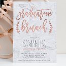 Recherche de brunch graduation invitations Simple