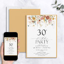Recherche de fleurs jaunes invitations Boho