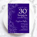 Recherche de 30ème surprise invitations Floral