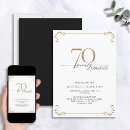 Recherche de anniversaire 70 ans cartes invitations Typographie