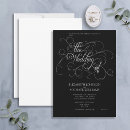 Recherche de cravate noire mariage invitations Moderne
