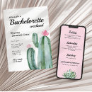 Recherche de cactus désert invitations Rose et vert