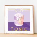 Suche nach gin tonic poster Cocktail