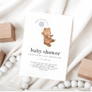 Recherche de ballons baby shower invitations Ours