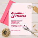 Recherche de funky mariage invitations Rose