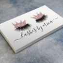 Recherche de couronne rose cartes visite Maquilleur