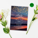 Recherche de string lights baby shower invitations Élégant