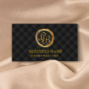 Recherche de vos initiales cartes visite Moderne