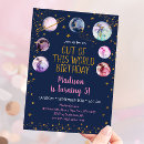 Recherche de galaxie anniversaire invitations Fête d'anniversaire de l'espace
