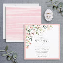 Recherche de peach mariage invitations Pastel