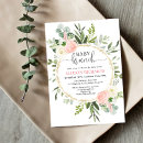 Recherche de brunch baby shower fille invitations Feuillage