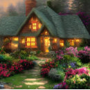 Suche nach der wald puzzle Hütte