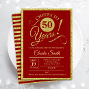 Recherche de age anniversaire invitations Rouge