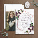 Recherche de cuivre invitations Bride