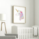 Suche nach einhorn für kinder poster Mädchenhaft