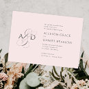 Recherche de initiales de mariage invitations Monogramme