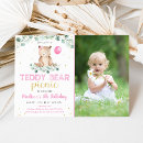 Recherche de teddy bear anniversaire invitations Anniversaire de pique nique