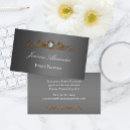 Recherche de or et argent cartes visite Administrative professional