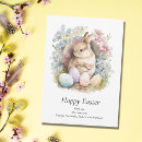 Recherche de lapin pastel cartes postales Fleurs florales