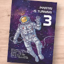 Recherche de astronaut invitations D'anniversaire d'espace