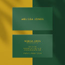 Recherche de vert jaune cartes visite Moderne