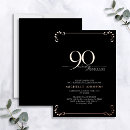 Recherche de quatre vingt dixième invitations Moderne