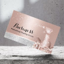 Recherche de floral rose cartes visite Professionnel