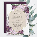 Recherche de geometric frame invitations Pour elle