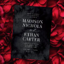 Recherche de gothic mariage invitations Black