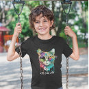 Recherche de chat coloré tshirts Cool